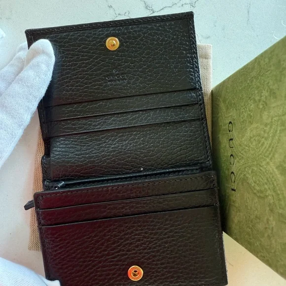GUCCI MARMONT CARD CASE WALLET NWT - Picture 1 of 10